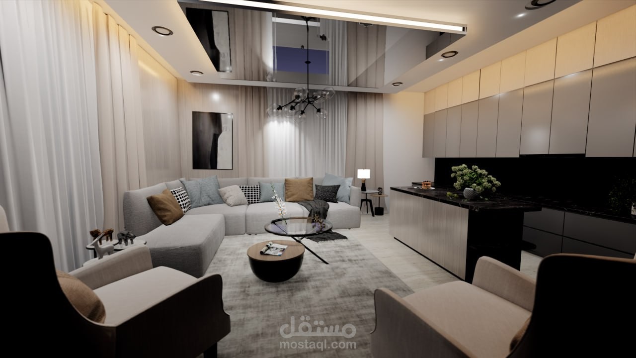 غرفة معيشة