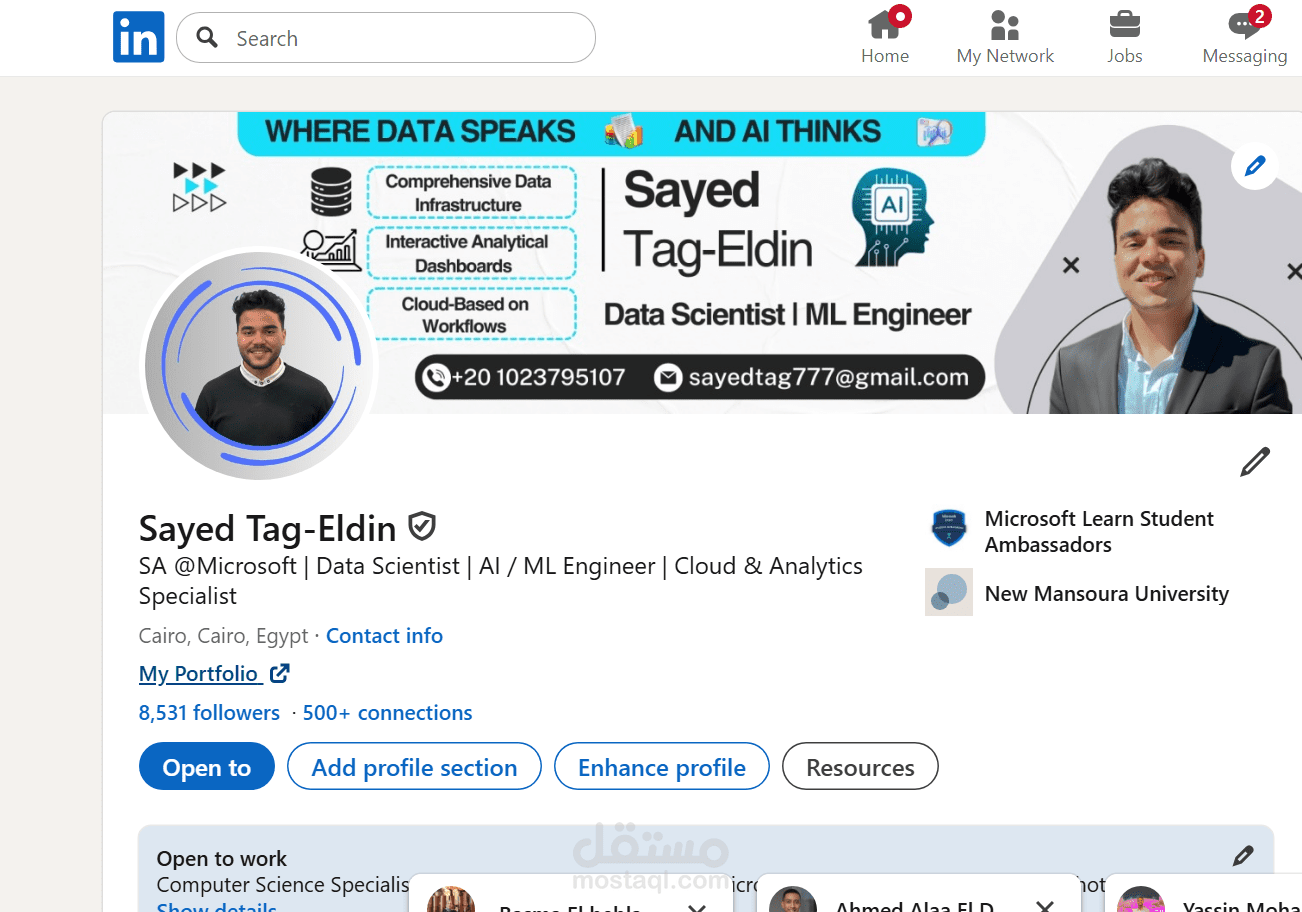 Linkedin Profile Building