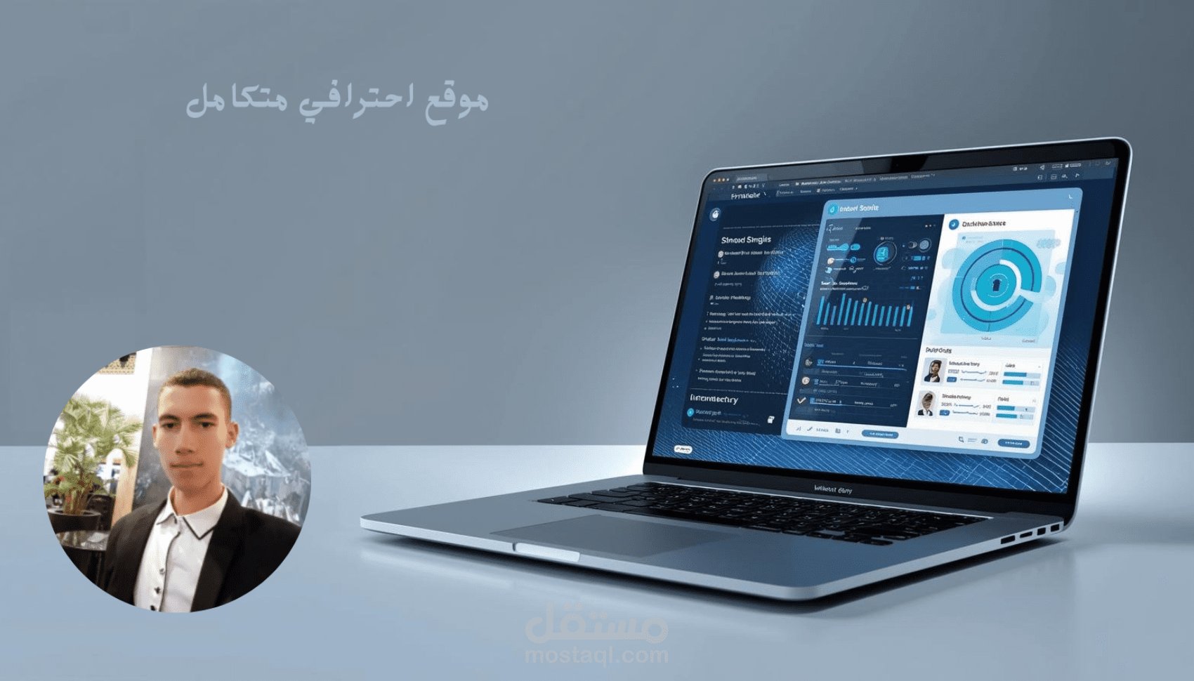 تطوير موقع ويب احترافي متجاوب باستخدام PHP و Bootstrap + لوحة تحكم خاصه بالادمن