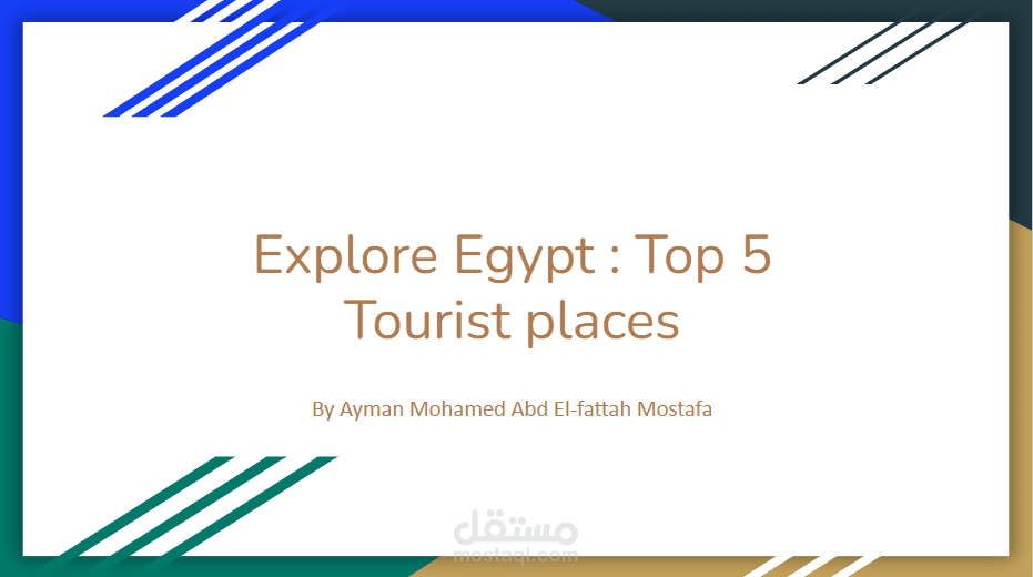 Explore Egypt : Top 5 Tourists places