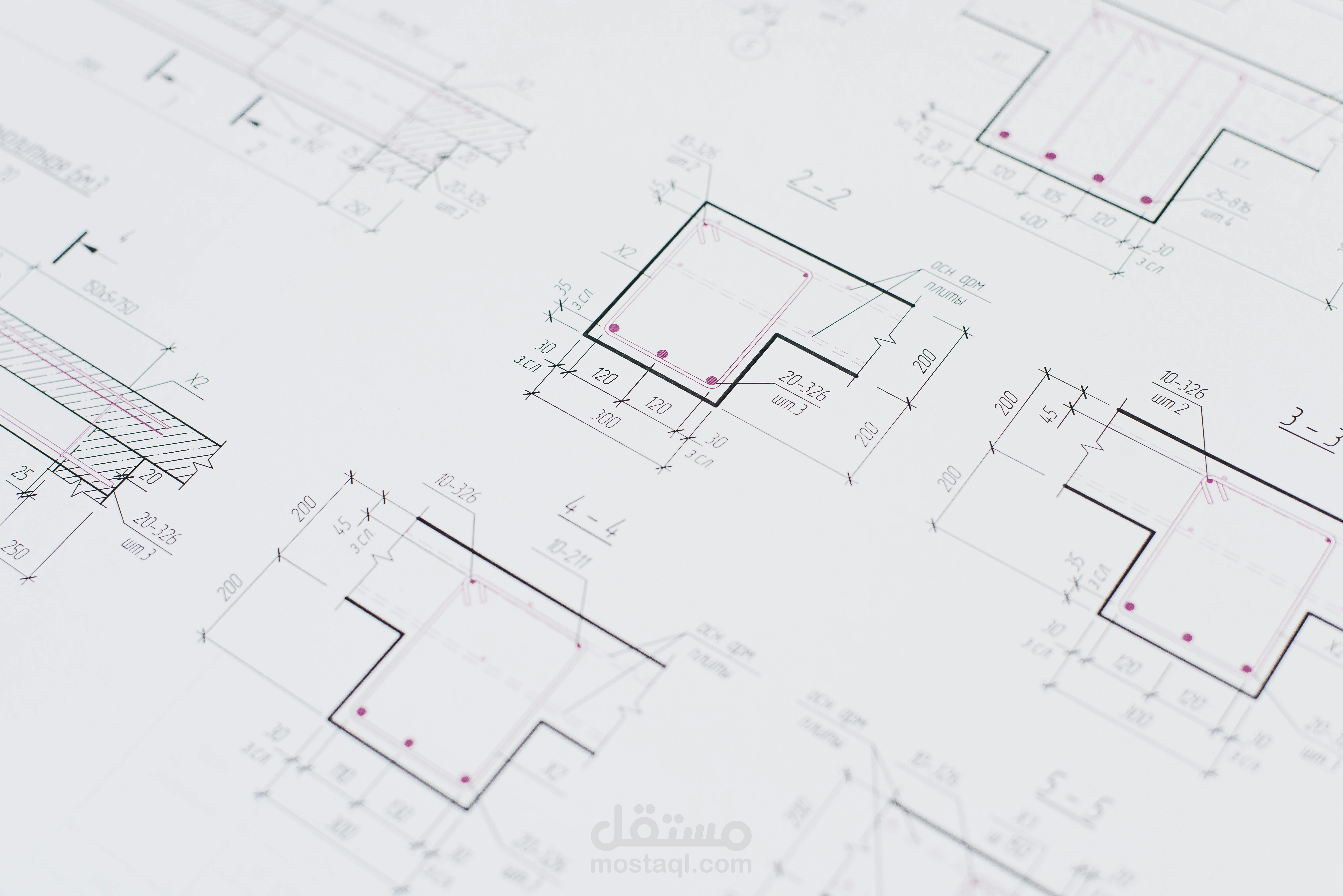 اعداد مخططات تنفيذية دقيقة (شوب دروينج)  shop drawings