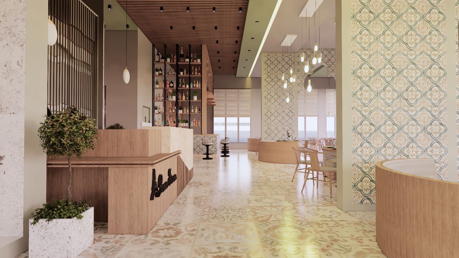 تصميم مطعم