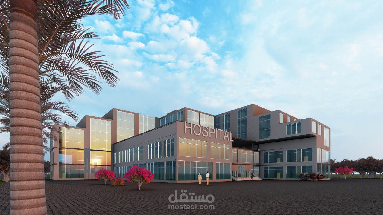 تصميم مستشفى عام