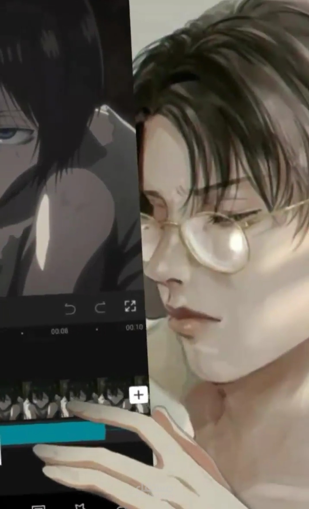 تصميم فيديوهات انمي