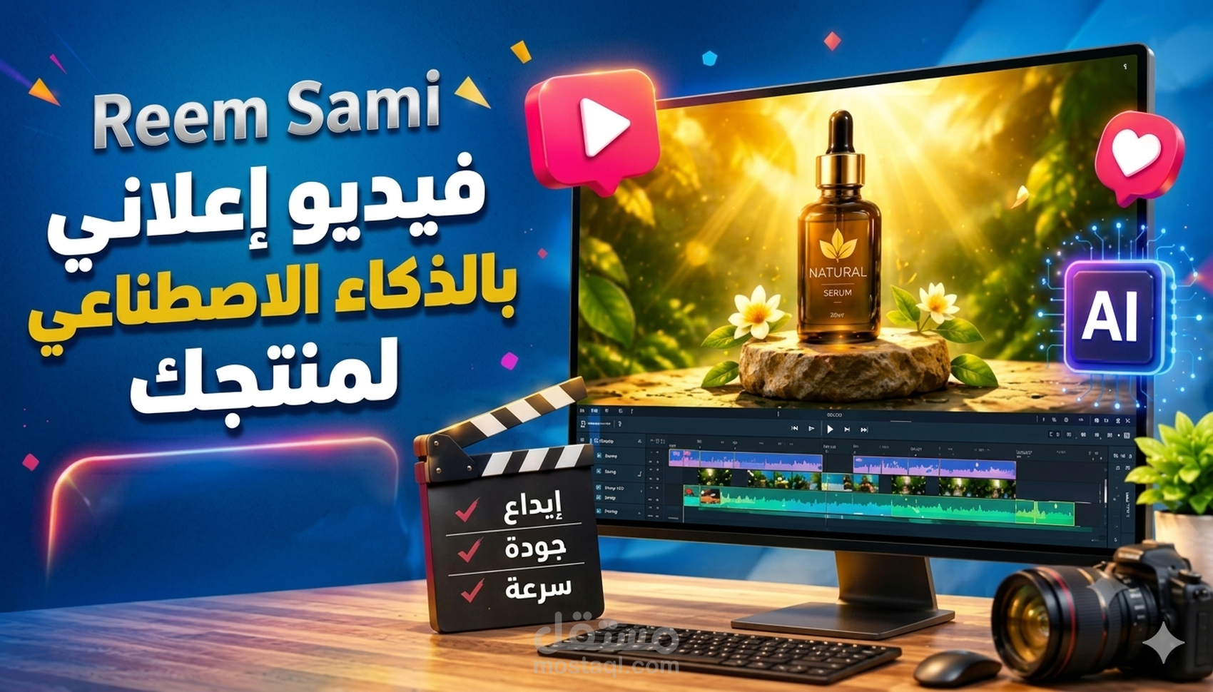 تصميم اعلانات تجارية بطريقة احترافية