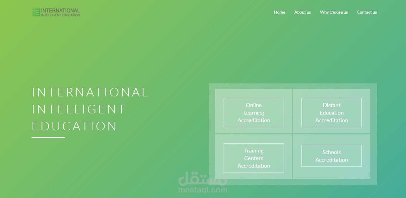 Responsive landing page