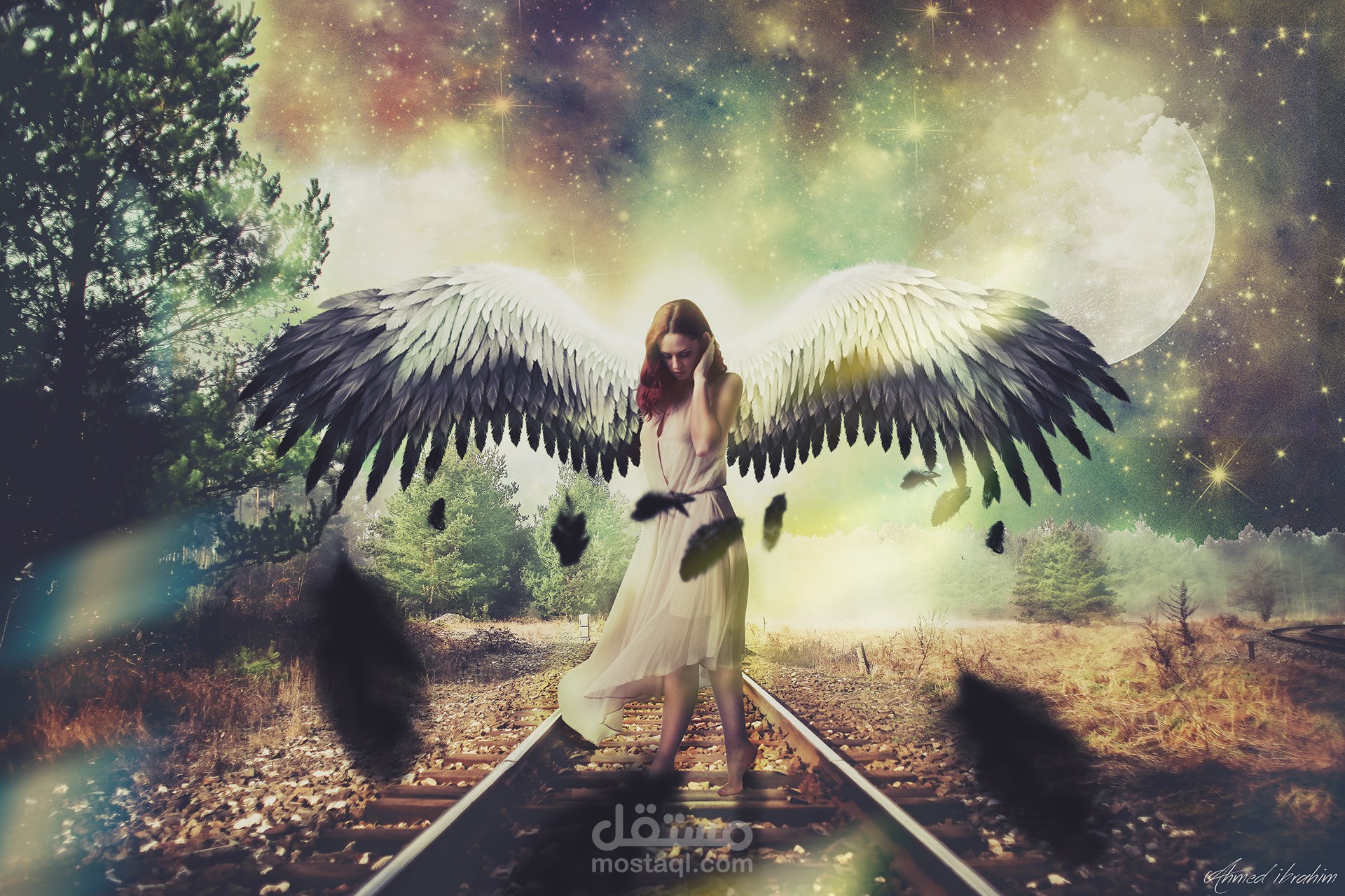 "ملاك على القضبان"