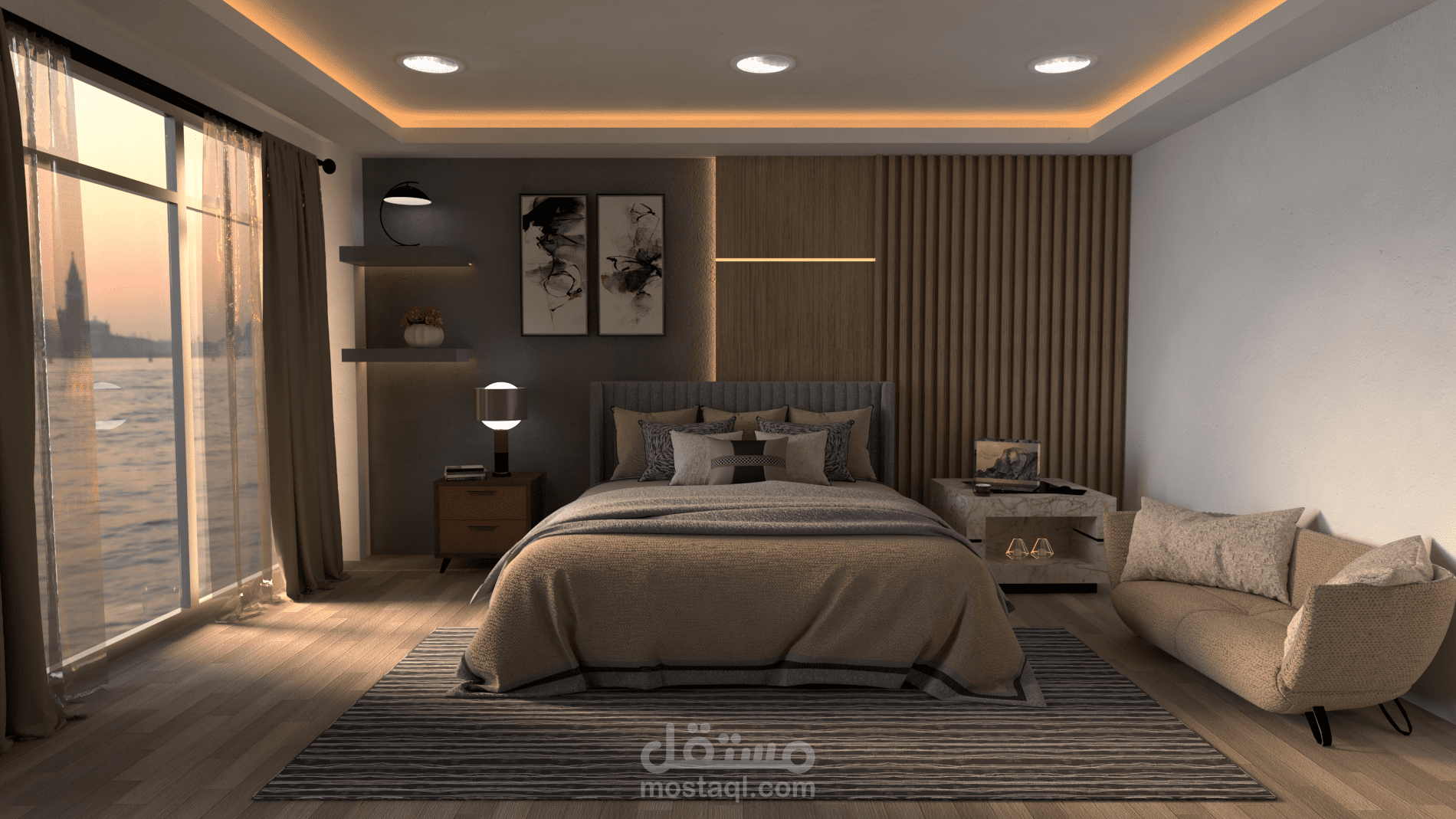 تصميم غرفة نوم