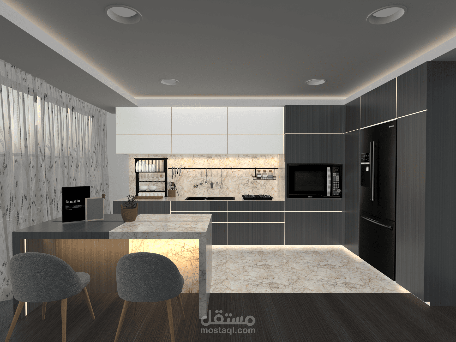 تصميم مطبخ داخلي