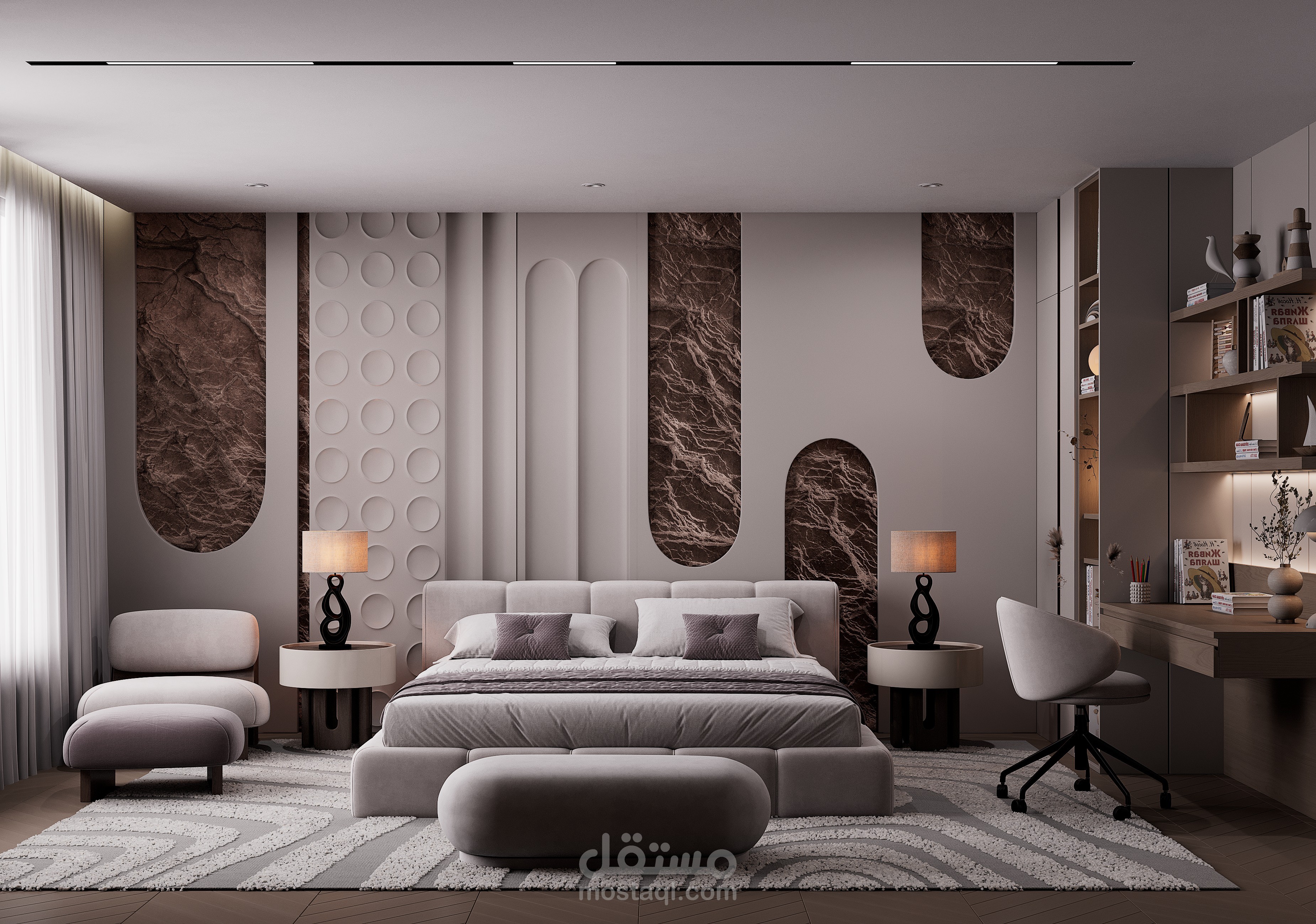 تصميم غرفة نوم عصرية