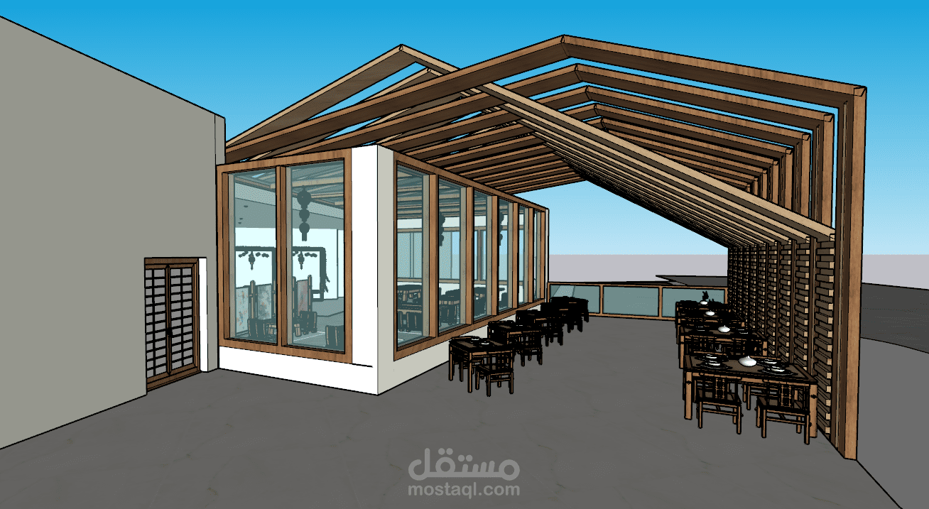 حلول تصميمية ذكية للمطاعم : استغلال والجمال في المساحات + التخطيط المكاني