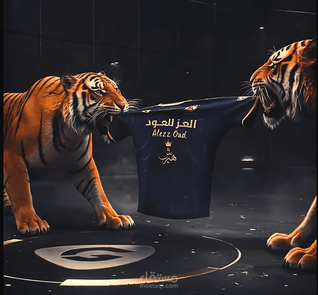 تصميم وإخراج إعلان سينمائي لطقم "العز للعود" الرياضي ⚽ 🐯 صناعة إعلانات الملابس الرياضية السينمائية