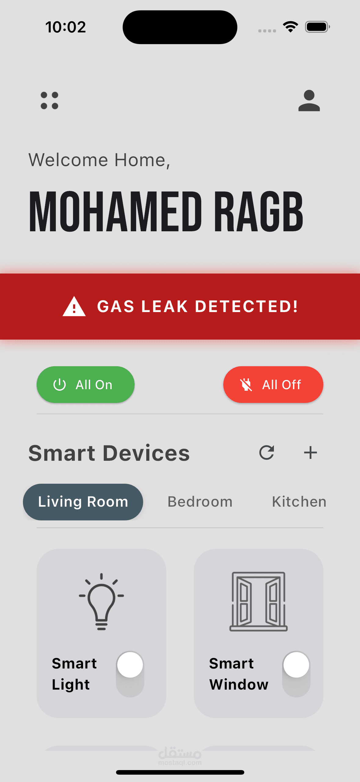 smart home mobile application