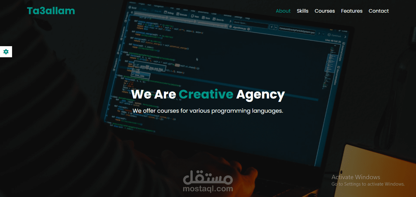 Ta3allam Website