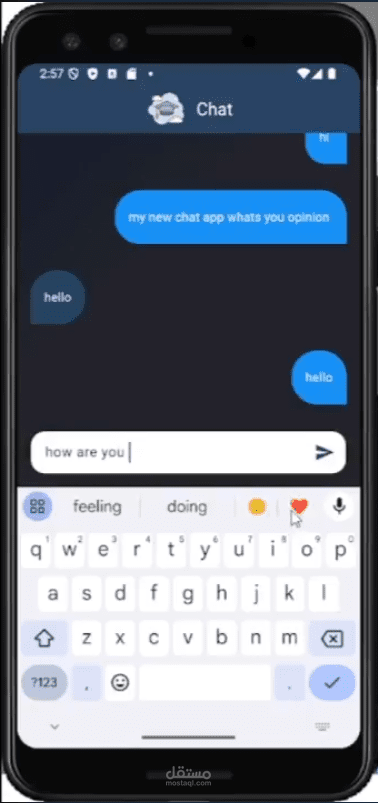 Chat App – Flutter & Firebase
