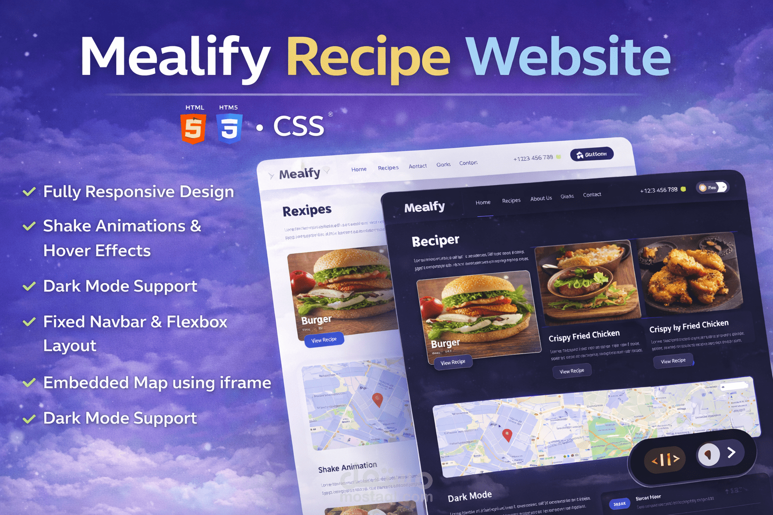 Mealify: Interactive Food Recipe Platform