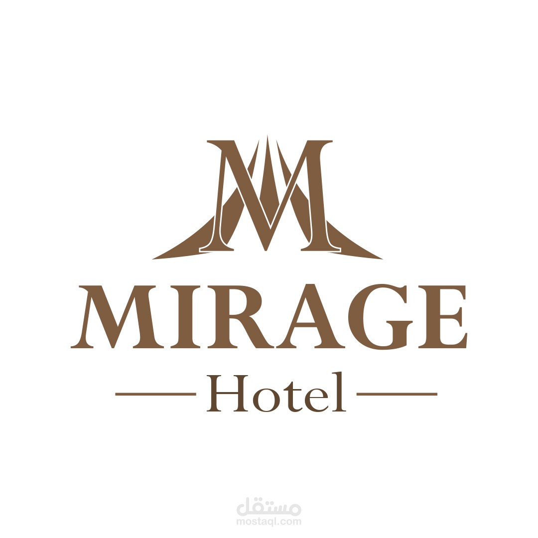 تصميم هوية بصرية لفندق ذو طابع صحراوي ومغربي