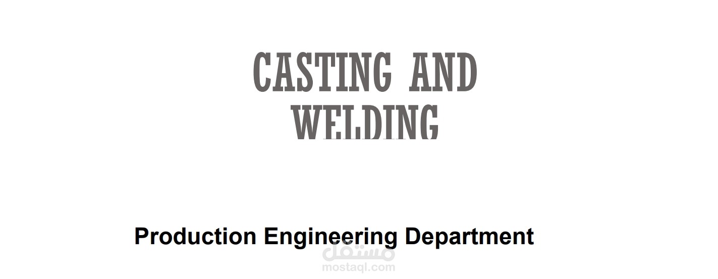 casting report