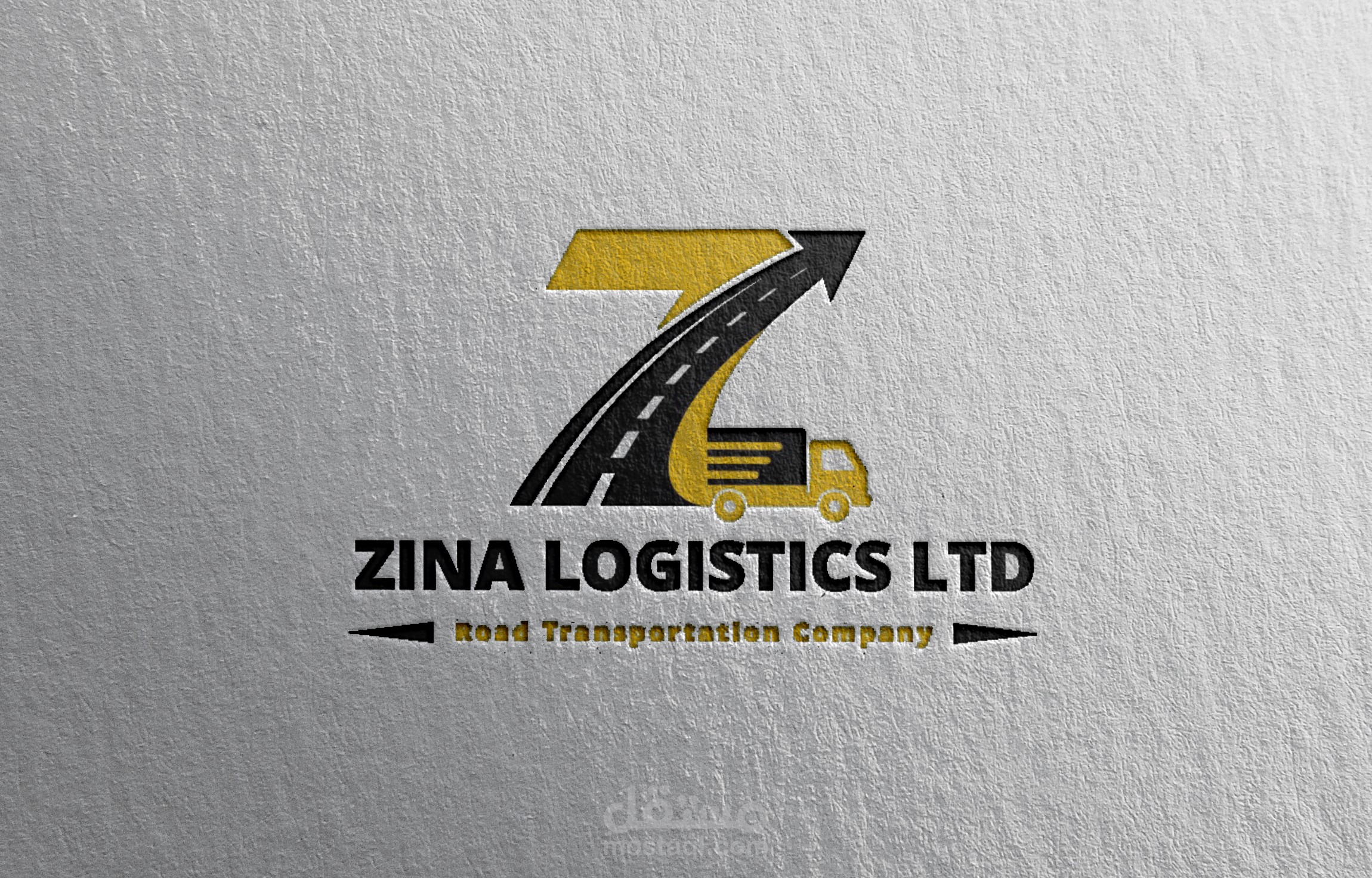 Land Transport Company Logo