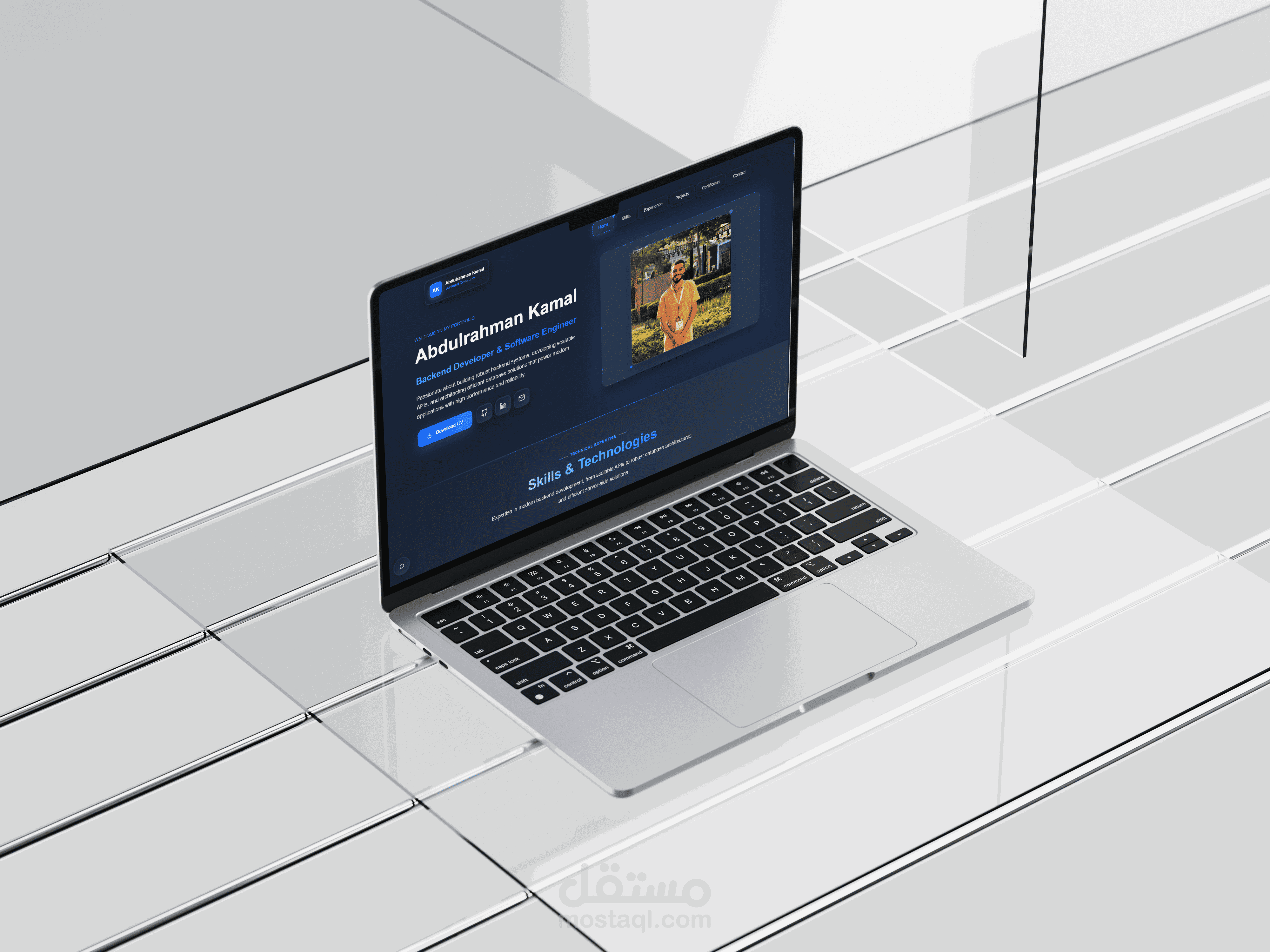 بروتوفوليو (معرض اعمال) Backend