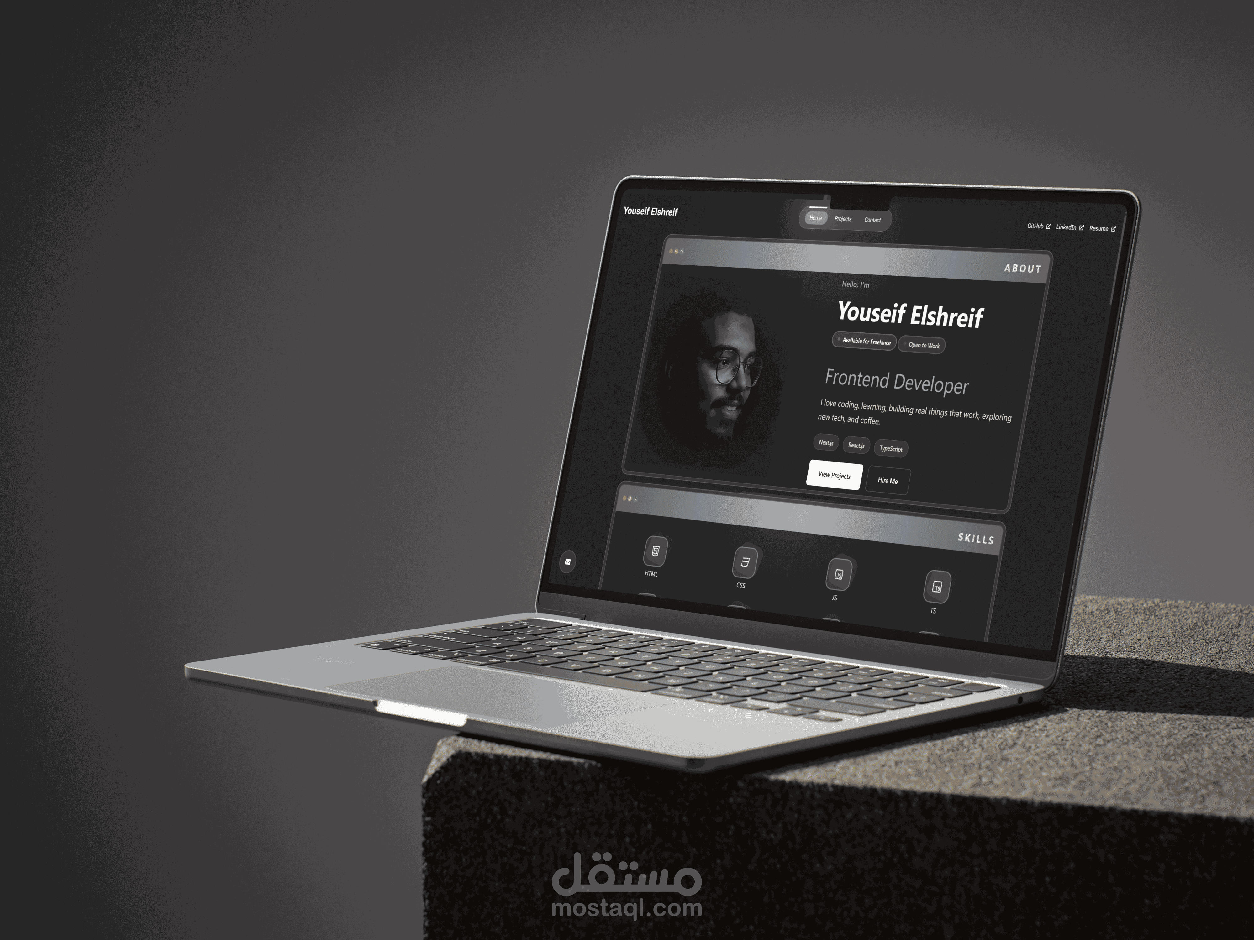 البروتوفوليو الخاص بي