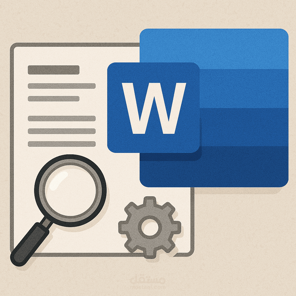 كتابة وتنسيق مقال باللغة العربية باستخدام Microsoft Word