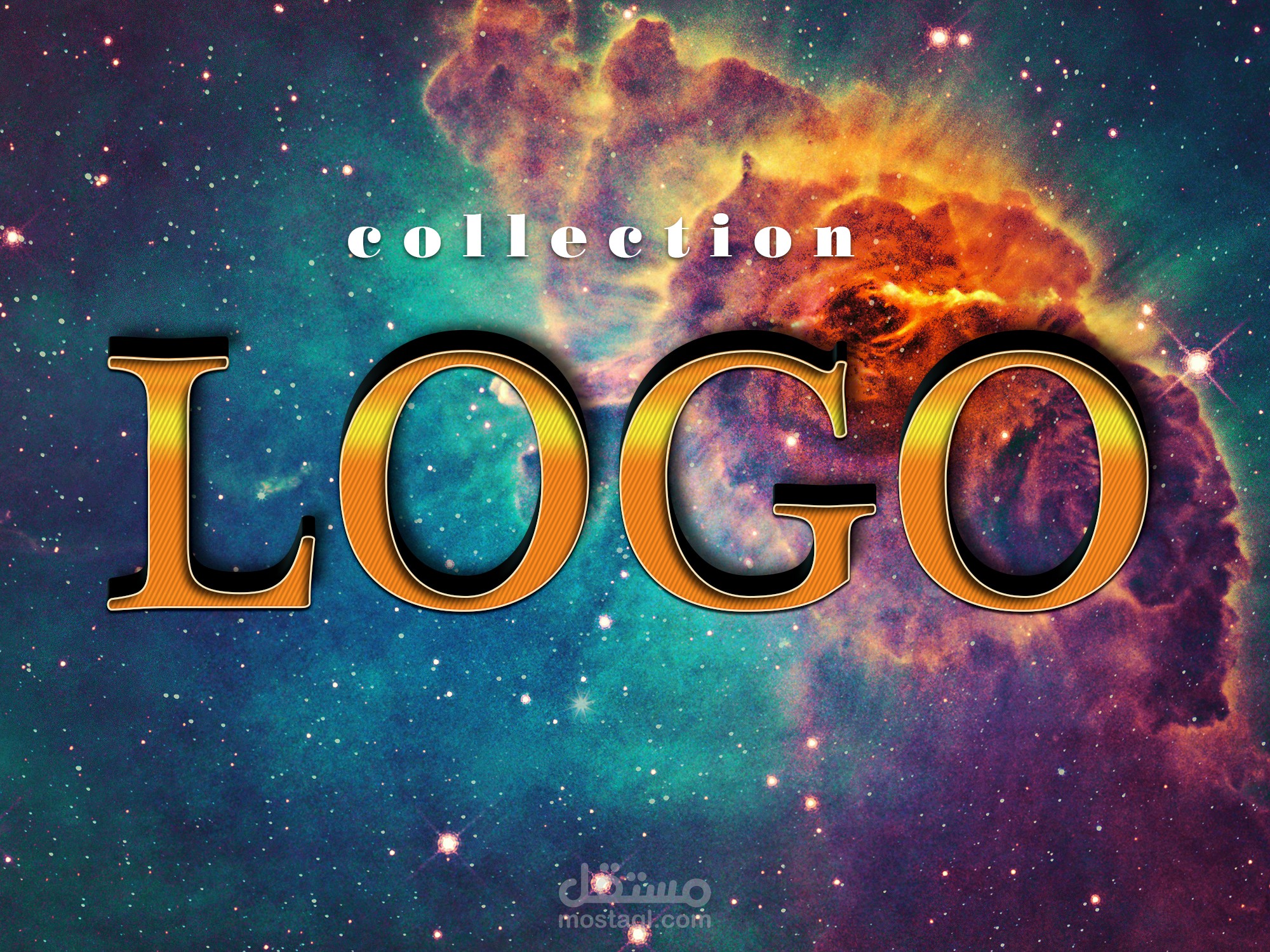 لوجو لشركة مقاولات عامة