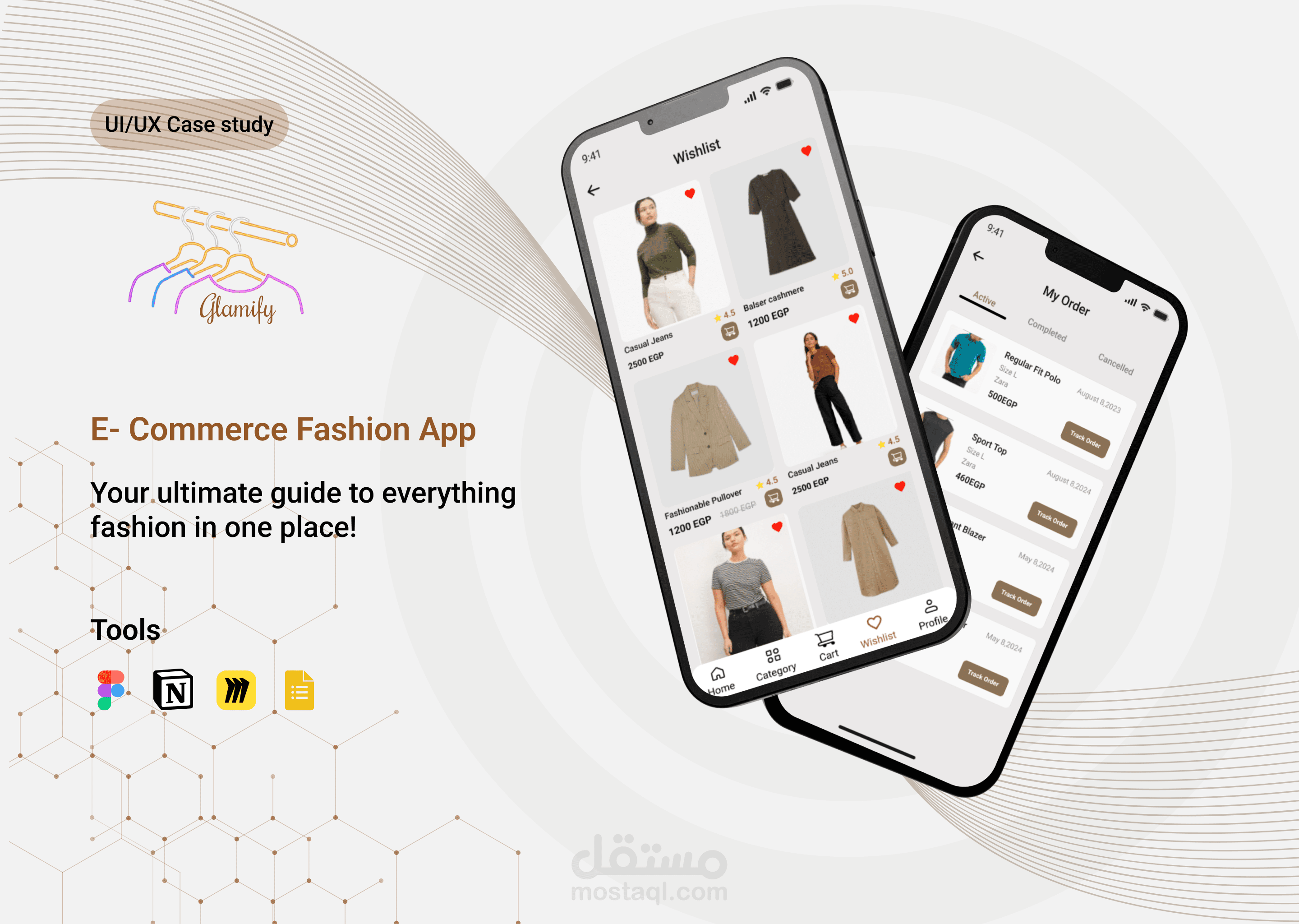 Fashion E-Commerce App – UI/UX Design for a Modern Shopping Experience
