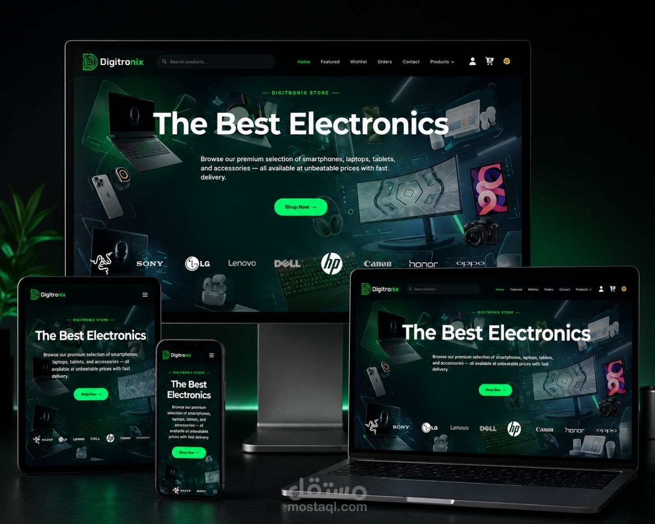 Digitronix – Full Stack E-Commerce Website