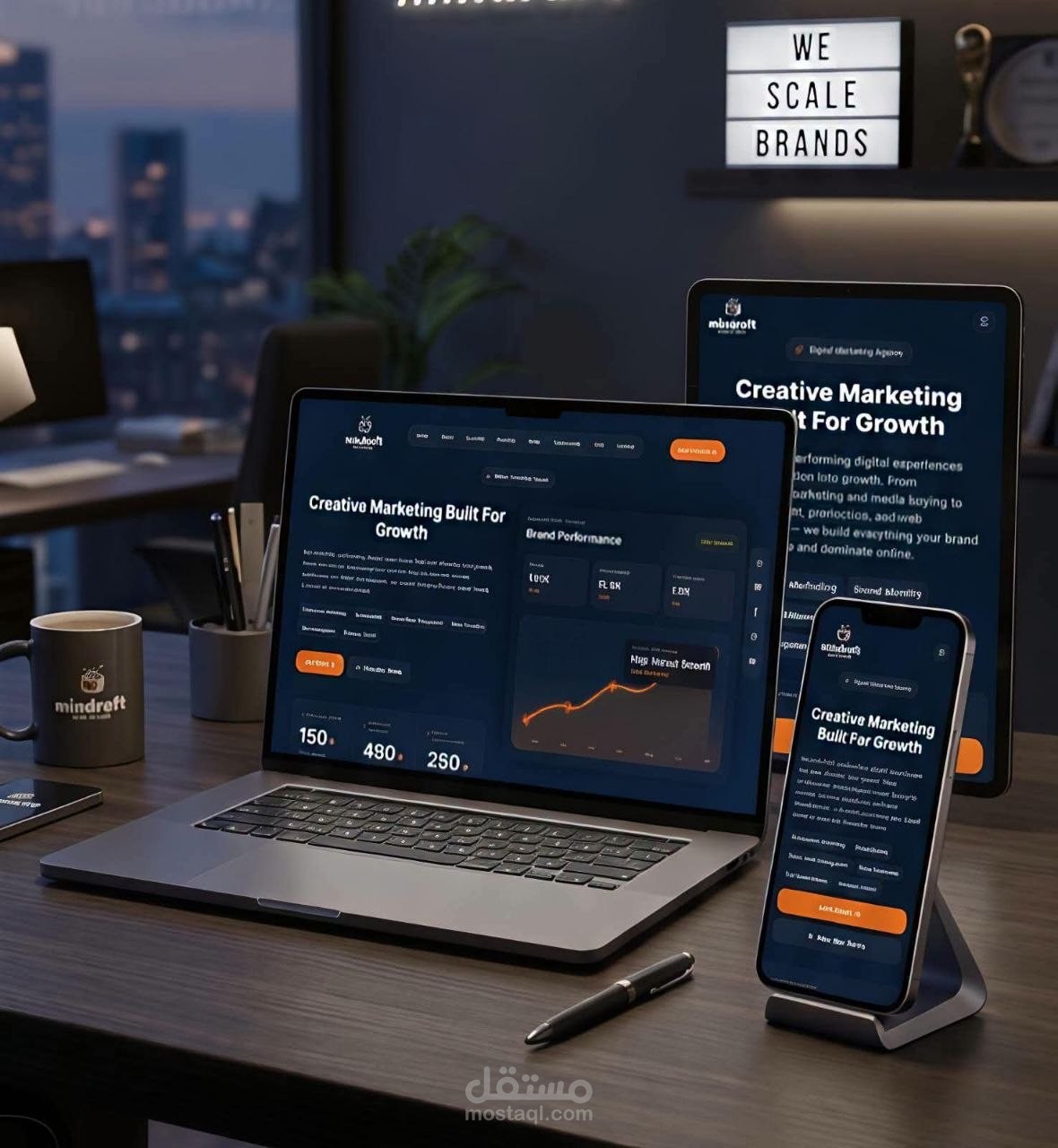 Digital Marketing Agency Website