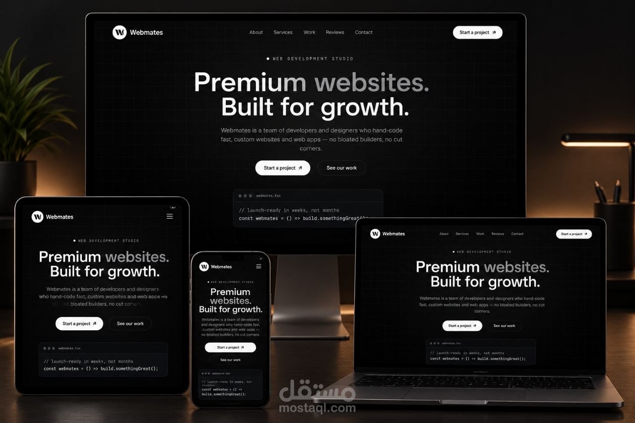 Web Development Agency Website