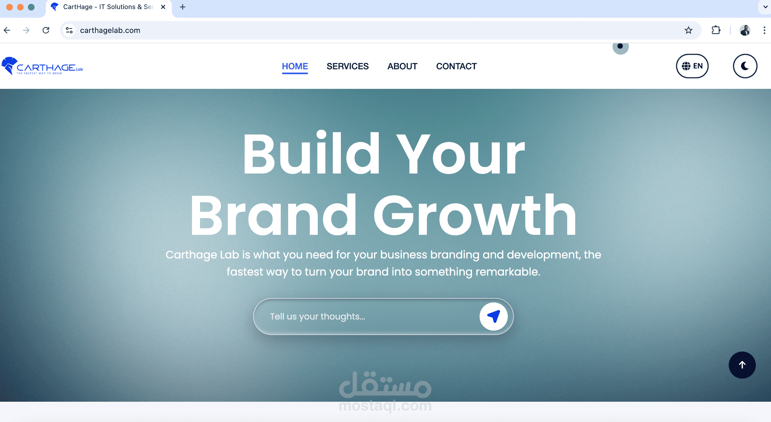 CarthageLab – Laravel Web Application