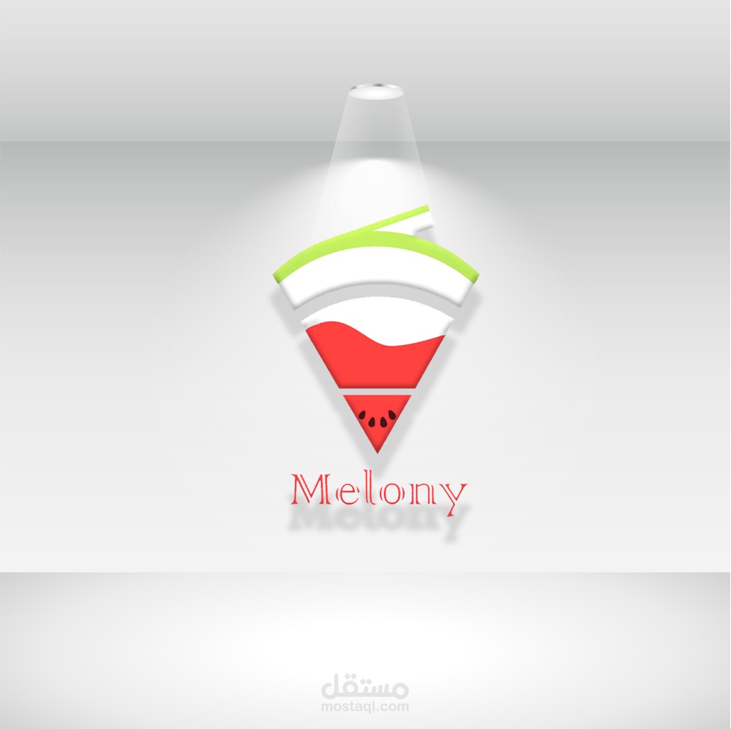 شعار شركة عصائر "ميلوني/Melony"