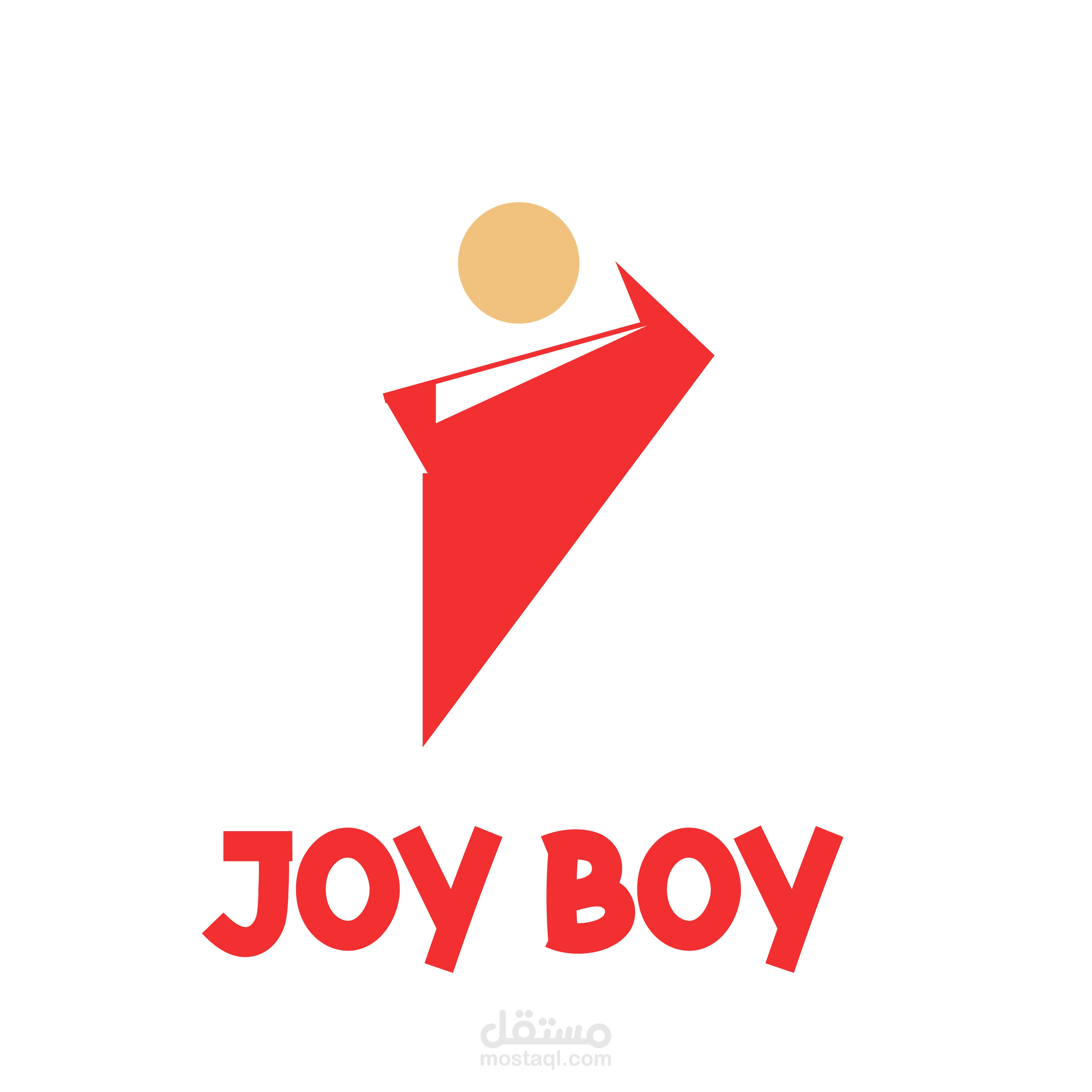 تصميم هوية بصرية لشركة الترفيه "جوي بوي/joy boy"
