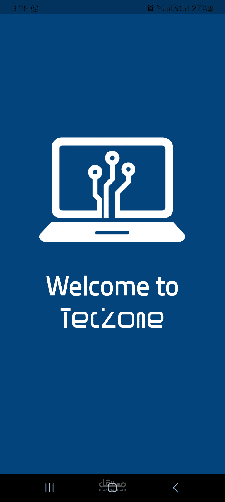 تطبيق متجر إلكتروني "Teczone"