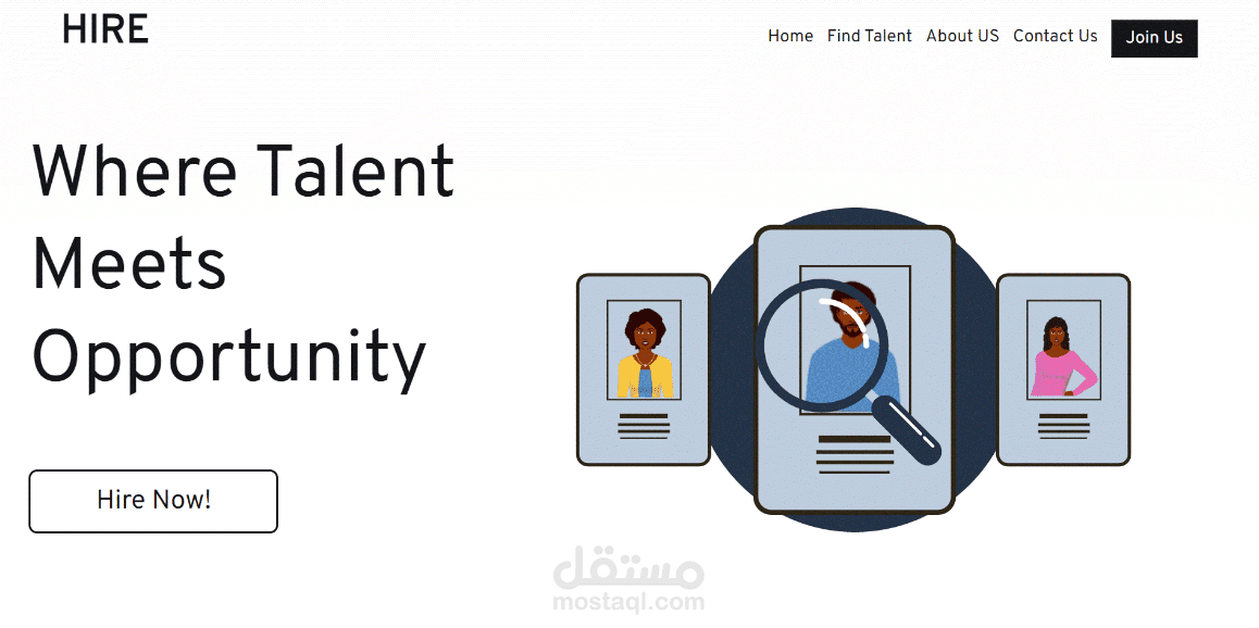 Hiring Agency App