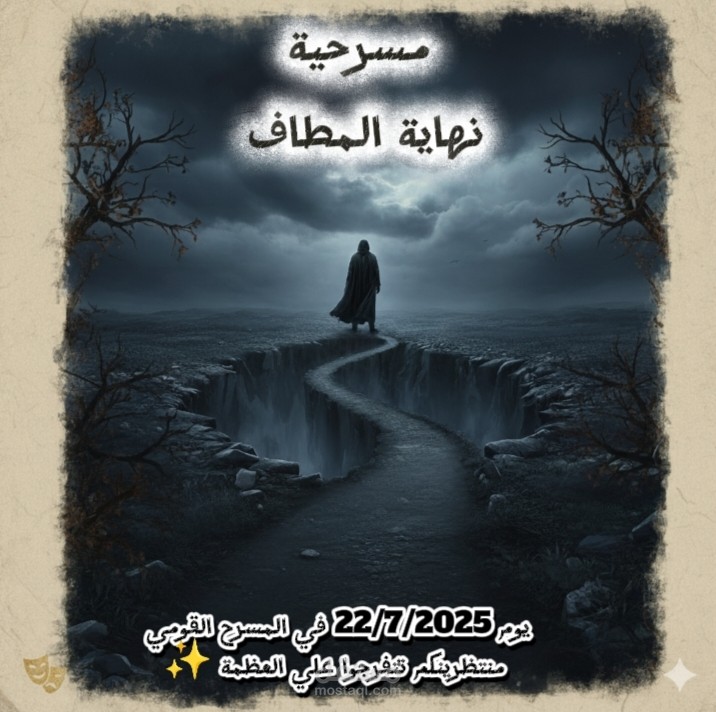 دعوة لعرض مسرحي