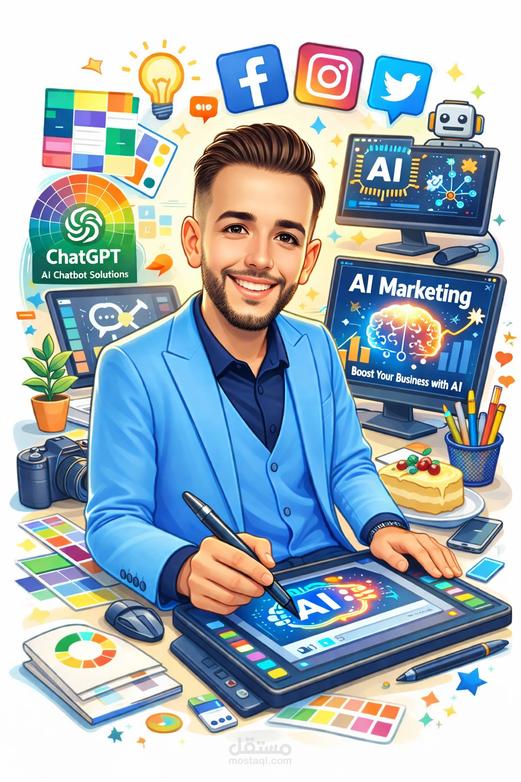 الذكاء الاصطناعي للاعلانات