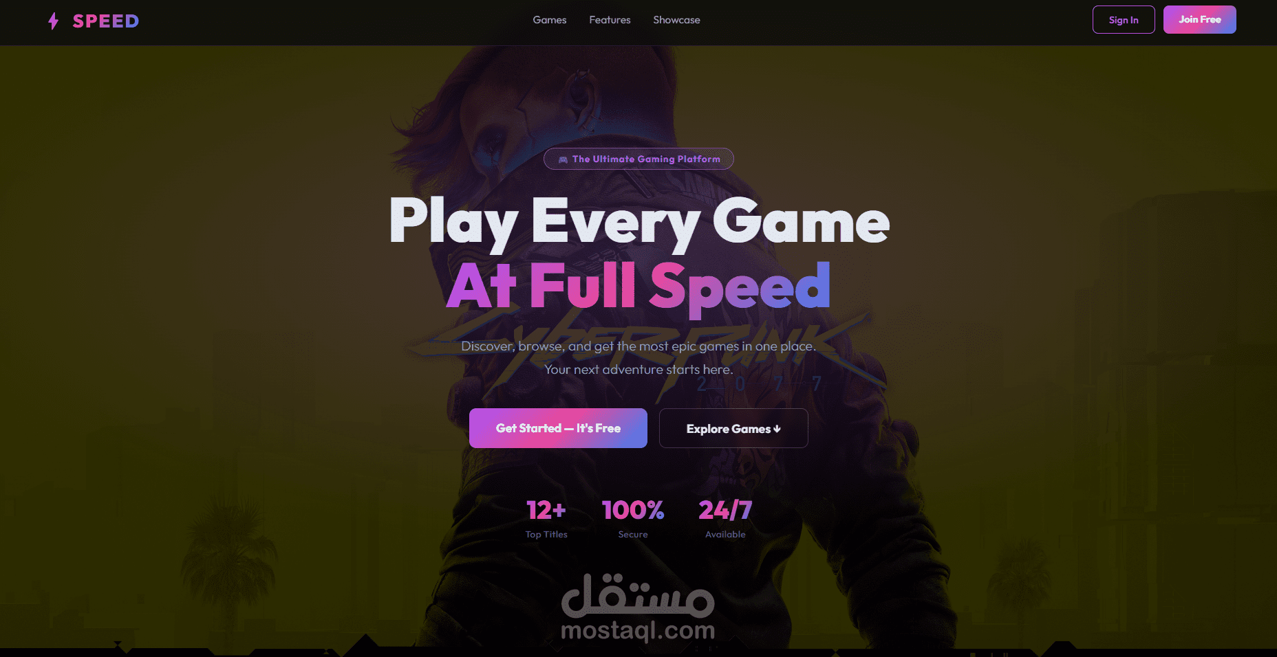 Speed Game Management System