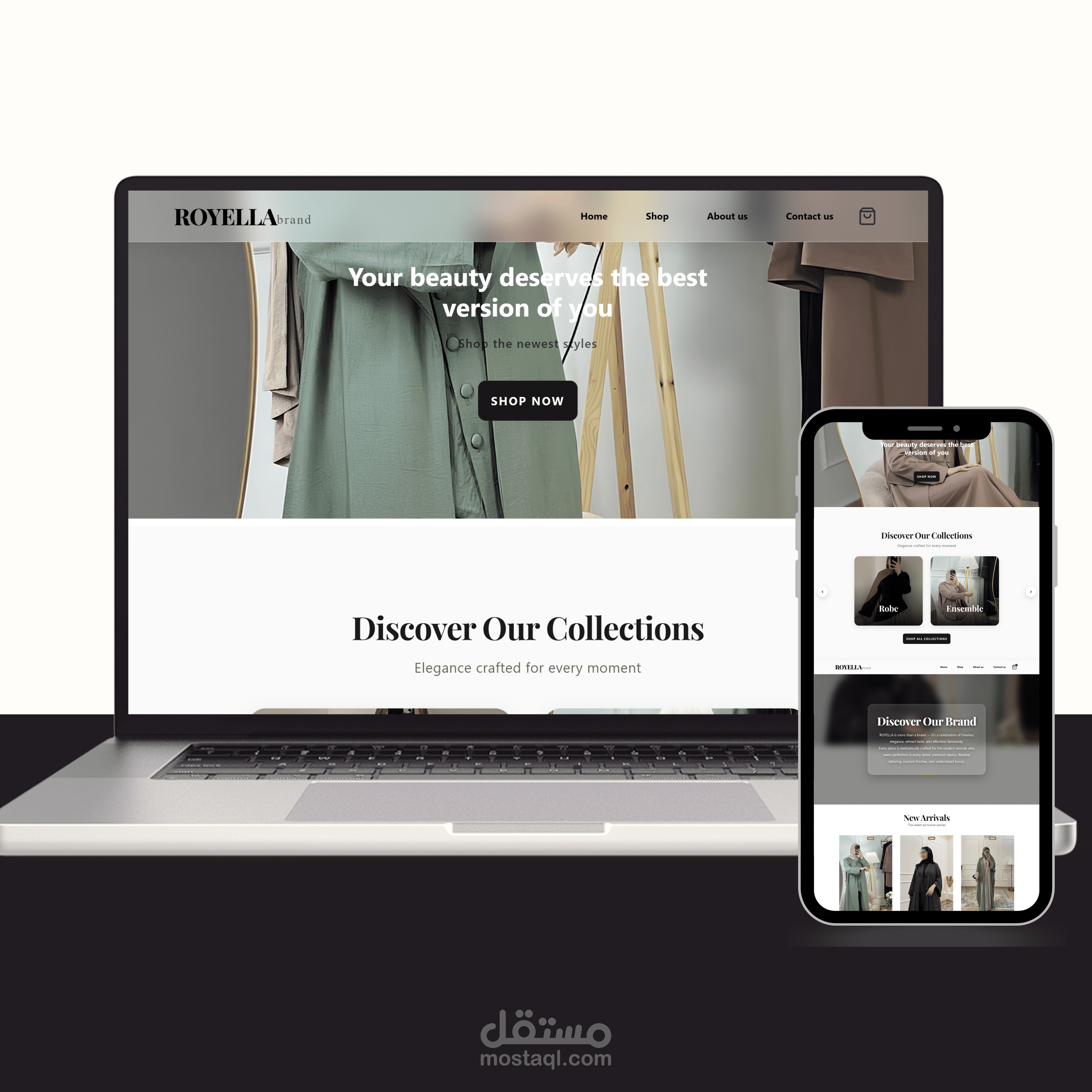 Royyela E-commerce Website