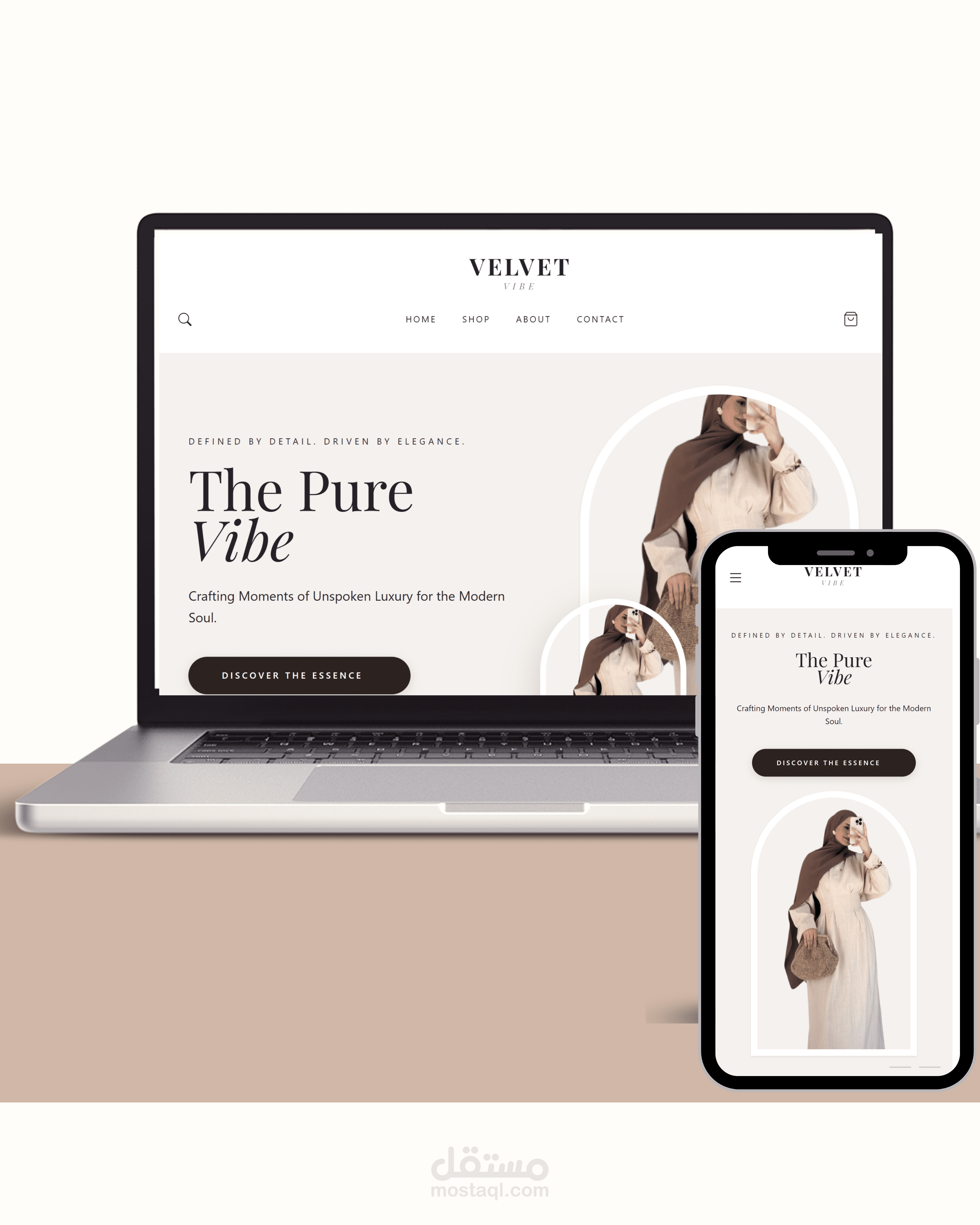Velvet Vibe — E-commerce Website