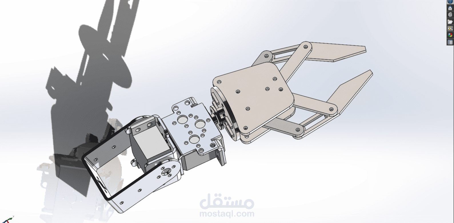 Robotic arm and enclosure