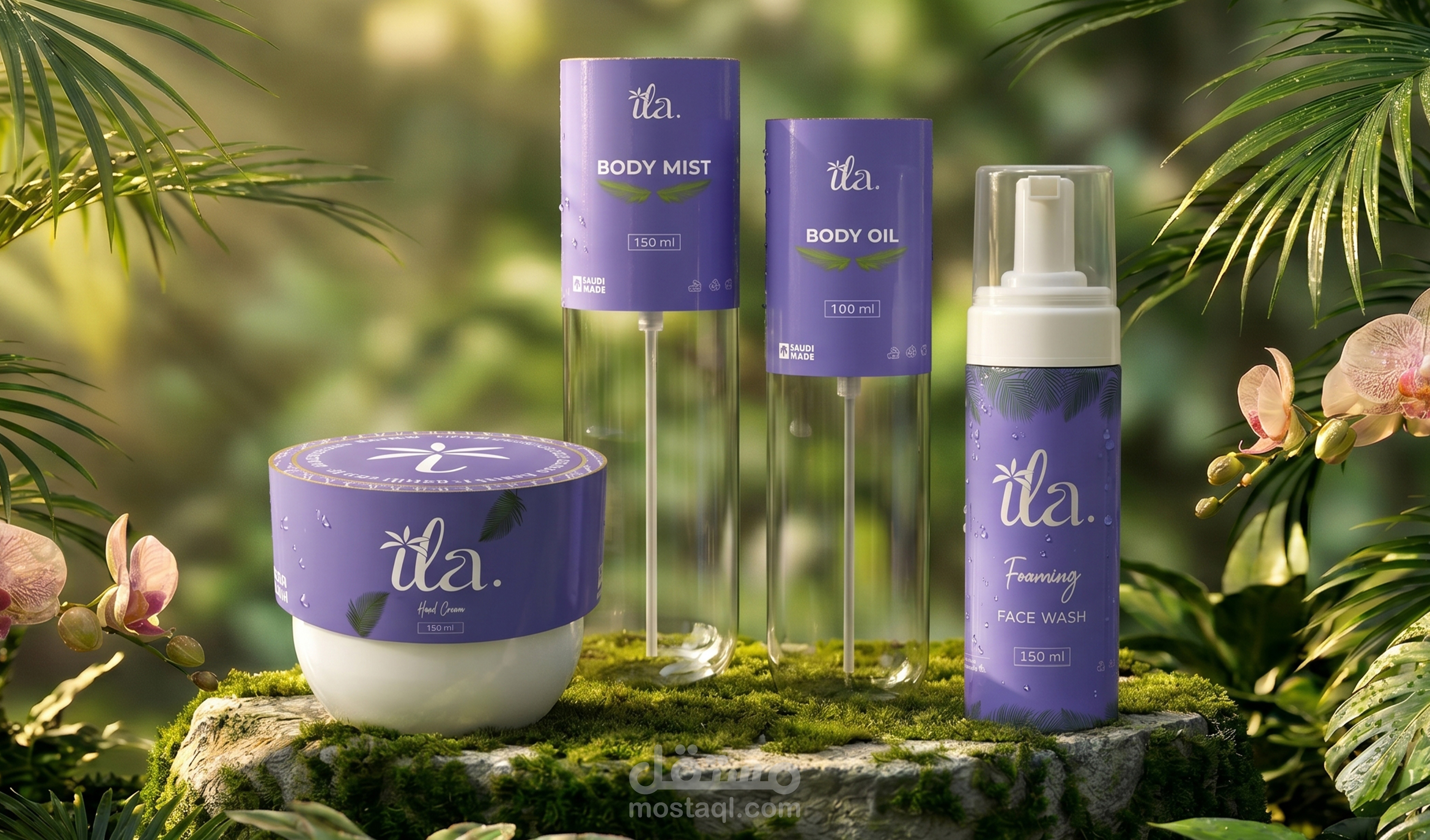 تصميم منتجات عناية بالبشرة (cosmetics products) - Packaging design