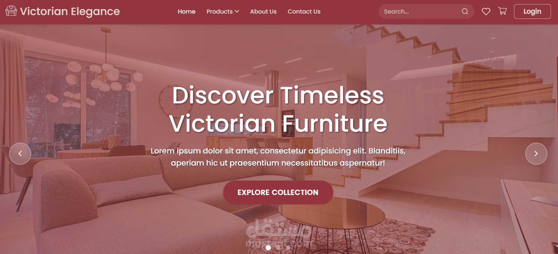 E-commerce _Victorian Elegance