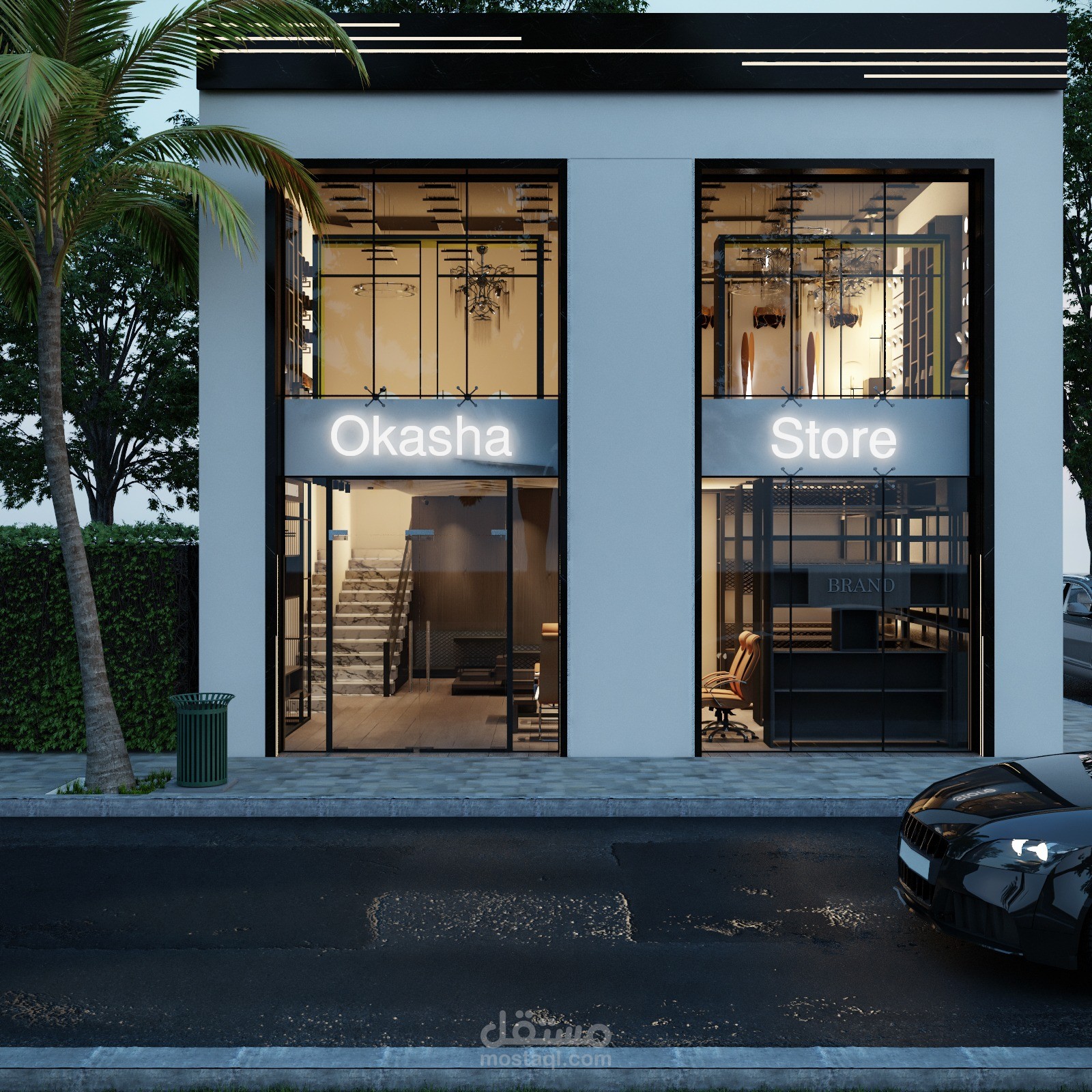 واجهة محل تجاري