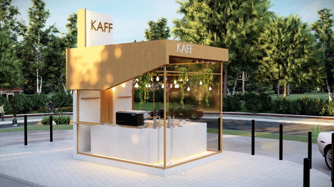 كشك ع مدخل محظة وقود