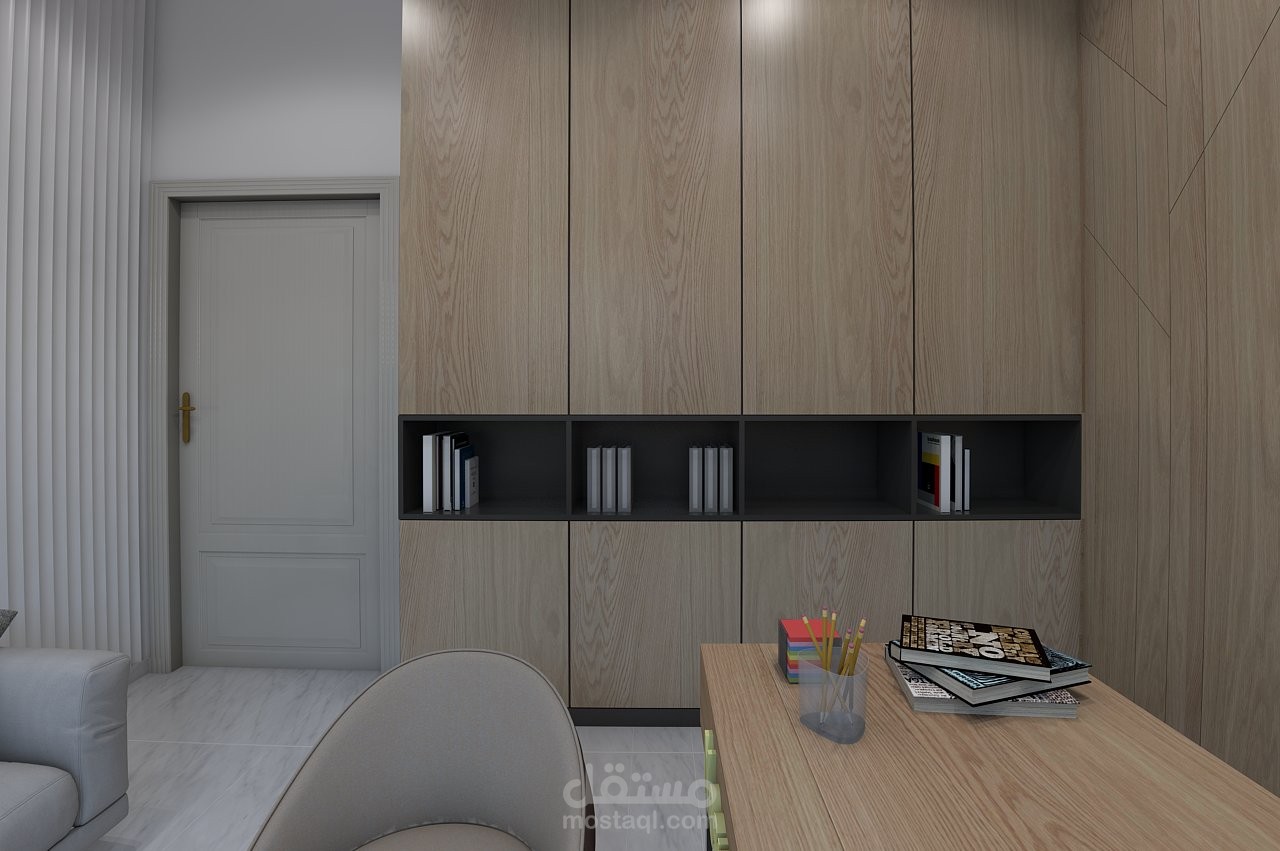 غرفة مكتب ب المنزل