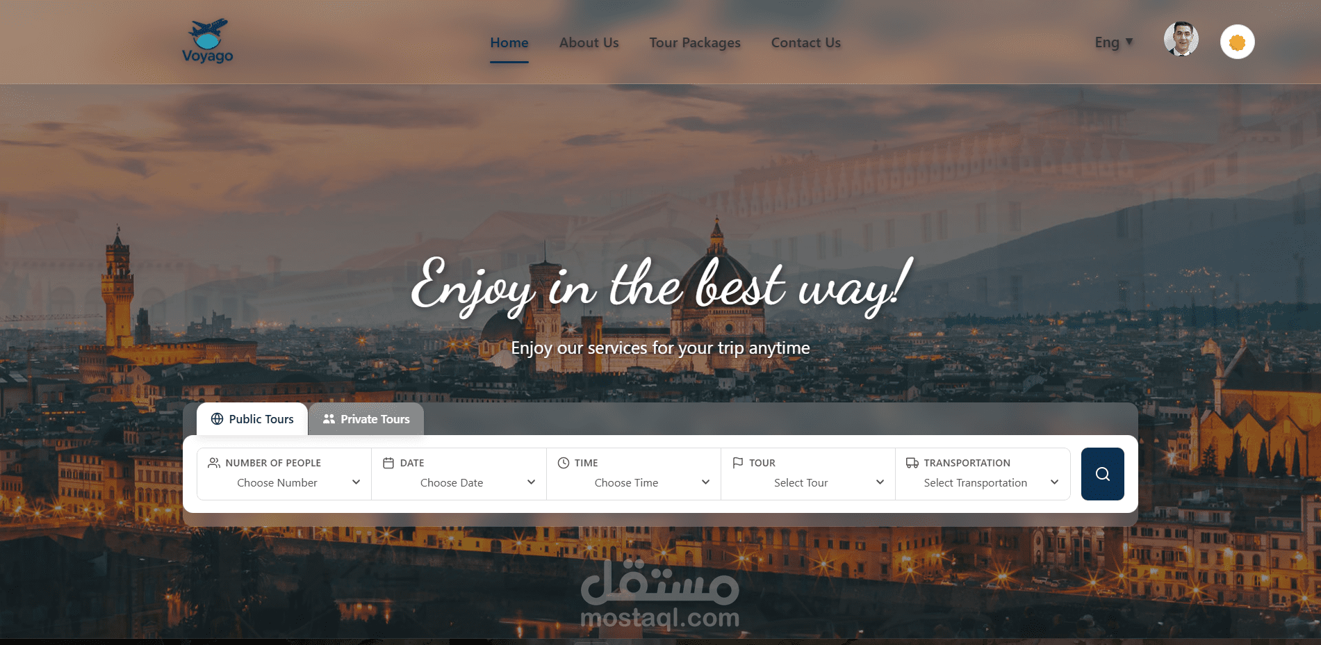 Voyago – منصة متكاملة لحجز الرحلات السياحية