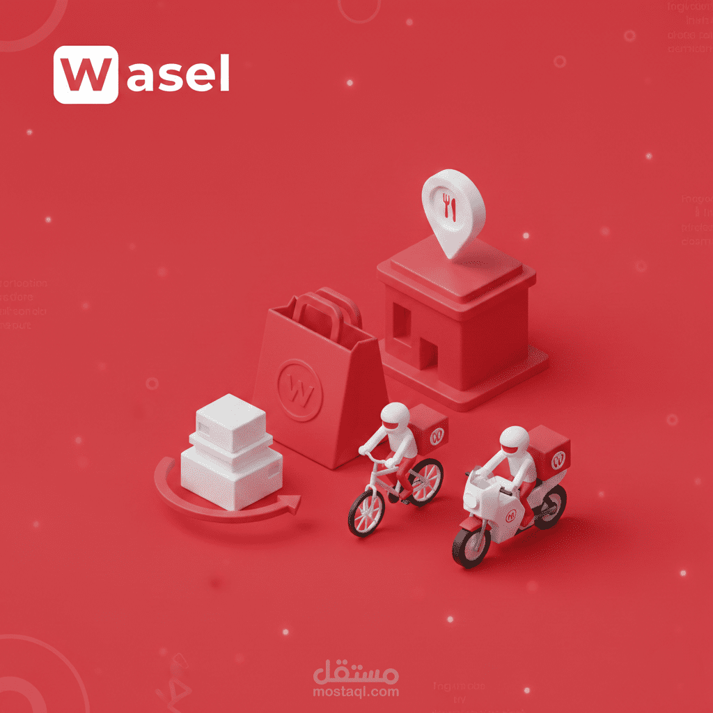 Wasel – منصة توصيل طلبات أونلاين (شبيه طلبات)