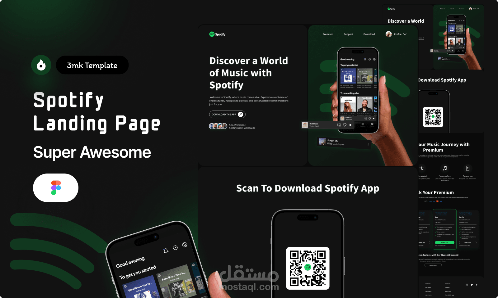 Spotify Landing Page
